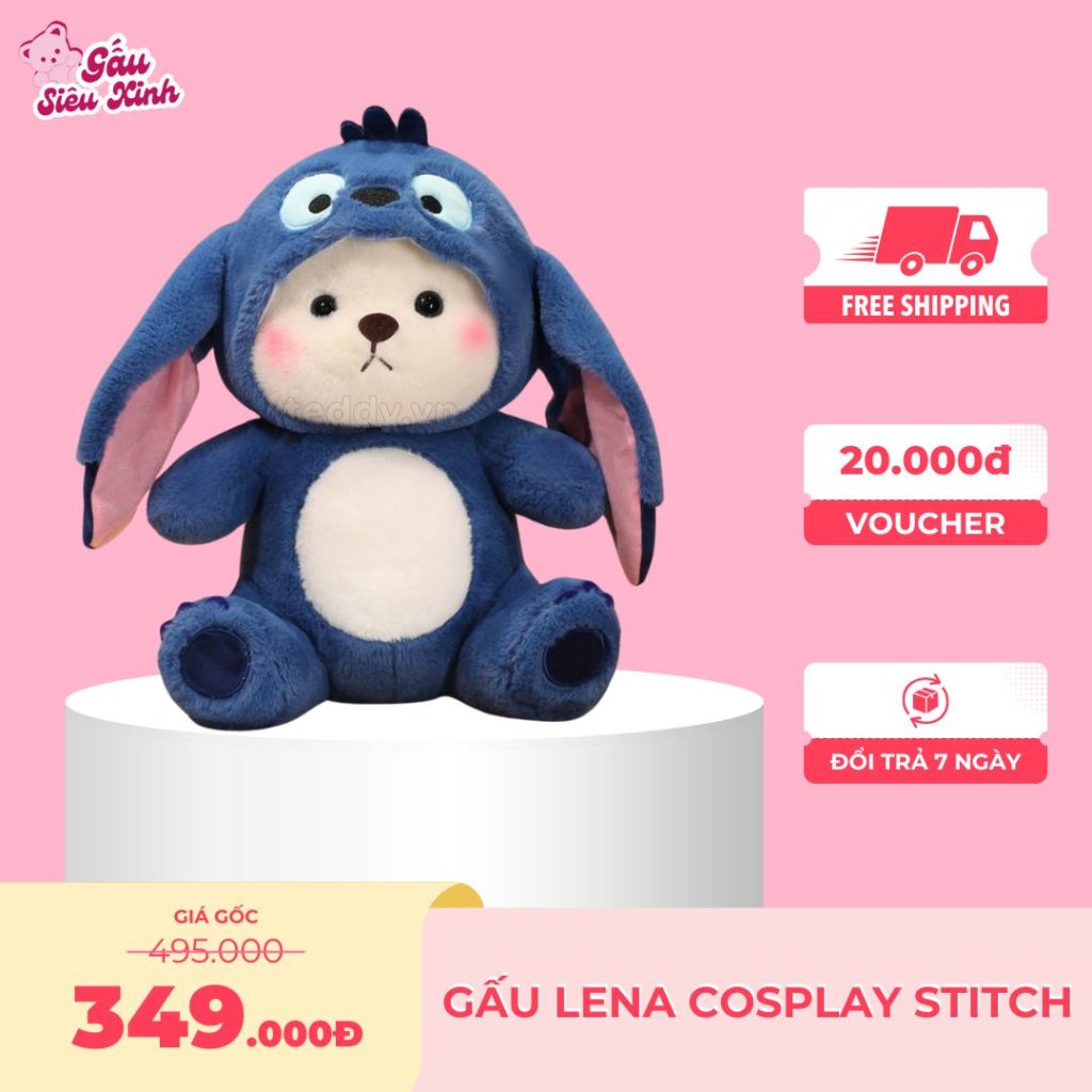 gau-bong-lena-cosplay-stitch-xanh