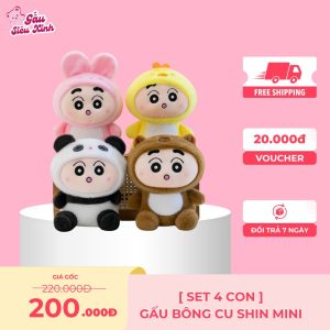 Gấu Bông Cu Shin Mini