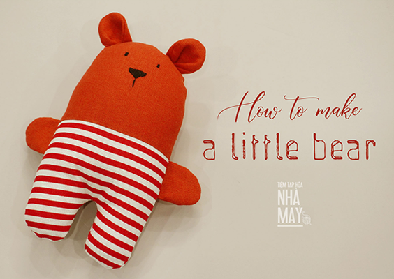 Mẫu cắt may thú nhồi bông