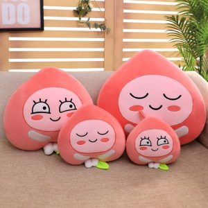 Gấu bông hình quả đào